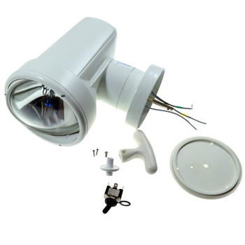 REFLEKTOR SZPERACZ HALOGENOWY RĘCZNY - 12V 55W DO MONTAŻU NA KABINIE