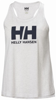 KOSZULKA DAMSKA HELLY HANSEN LOGO SINGLET (33838) NIMBUS CLOUD