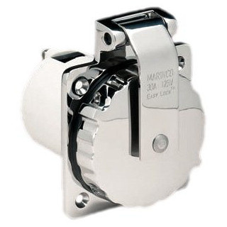 303SSEL-BX Gniazdo zasilania z lądu nierdzewne 16A