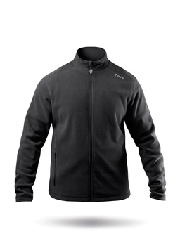 POLAR MĘSKI ZHIK  FULL ZIP  JKT-0032-M BLACK