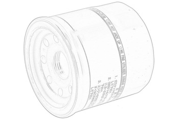 Filtr oleju, przykręcany,