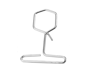 KNAGA POMOSTOWA  NIERDZEWNA AWARYJNA - MONTOWANA POMIEDZY DESKI POMOSTU