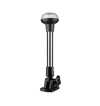 LAMPA NAWIGACYJNA TOPOWA NA MASZCIE 235 MM LED SEAFLO SFNL081-9-02B - 360°, białe światło, 12V