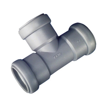 TRÓJNIK T 90° STOPNI KANALIZACYJNY WODY SZAREJ 28 MM CKW