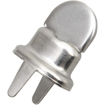 GŁÓWKA ZAPINKI OBROTOWEJ DO TKANIN 7MM, STAL NIERDZEWNA A4/316