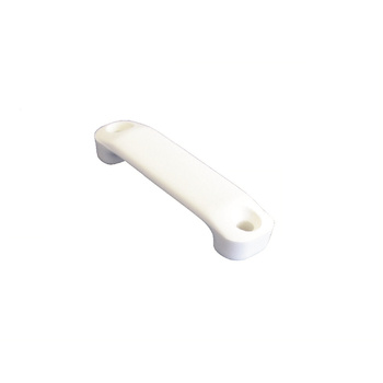 PRZELOTKA NYLONOWA PASA MOSTEK DO TAŚMY 25 MM  BIAŁA - Wytrzymałe mocowanie do pasków i taśm