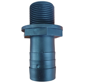 KRÓCIEC PCV 1 1/4'' NA WĄŻ 38 MM GWINT ZEWNĘTRZNY