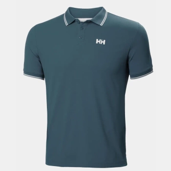 KOSZULKA MĘSKA HELLY HANSEN KOS POLO 34068 WASHED NAVY
