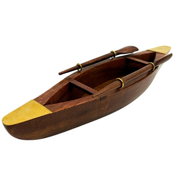 ŁÓDKA DREWNAINA MODEL 25CM