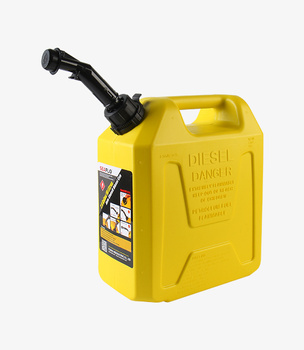 KANISTER DO PALIWA DIESEL 20 L SEAFLO - żółty z automatycznym lejkiem SFDT-20-01
