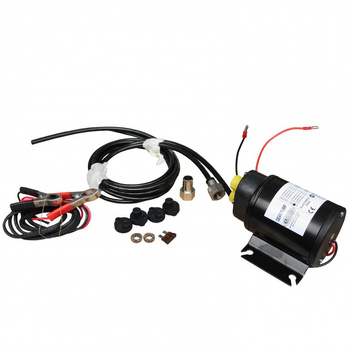 POMPA ZĘBATKOWA 12V DO TRANSFERU OLEJU/ DIESLA 8LT/MIN + ZESTAW OPCJONALNY