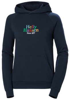 BLUZA DAMSKA HELLY HANSEN CORE GRAPHIC  54239 NAVY