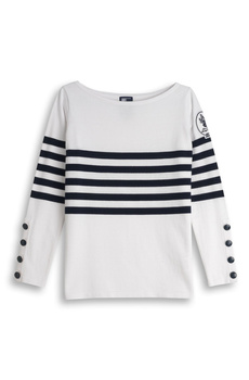 SWETER DAMSKI MARINA MILITARE  AMERIGO VESPUCCI JERSEY (MWK0040) WHITE