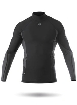 KOSZULKA MĘSKA ZHIK UPF50+ SPANDEX  TOP-61-M BLACK