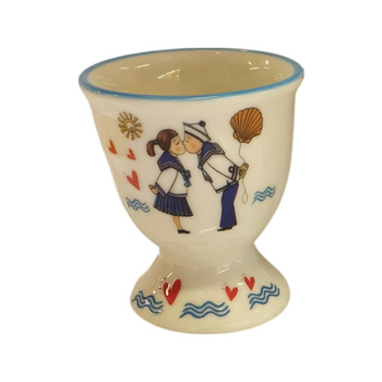 Pojemnik na jajka para morska niebieski