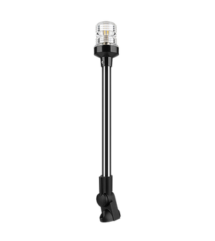 LAMPA TOPOWA NAWIGACYJNA NA MASZCIE 403 MM LED SEAFLO SFNL083-16-03B - 360°, białe światło, 12V