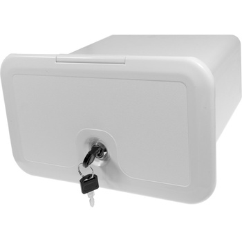 POJEMNIK NA RADIO Z KLUCZYKIEM WHITE