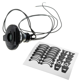 WŁĄCZNIK NOŻNY CHSX - CZARNY - OTWARTY