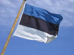BANDERA ESTONII 19 X 35 CM ESTONIA