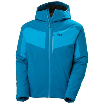 KURTKA MĘSKA HELLY HANSEN NARCIARSKA CARV LIFALOFT 2.0 JACKET CERULEAN BLUE