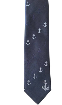 KRAWAT UNISEX HAFTOWANE KOTWICE