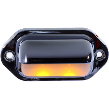 LAMPKA LED COMPANION WAY CHROMOWANA, 12V, L66, W33MM, KOLOR AMBER