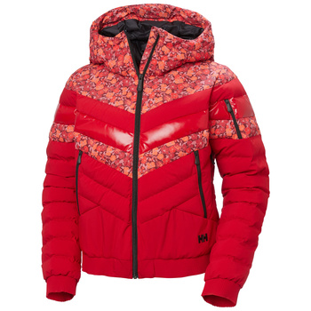 KURTKA DAMSKA HELLY HANSEN NARCIARSKA W IMPERIAL SHORT PUFFY JACKET 65700 RED