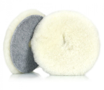 FUTRO POLERSKIE WEŁNA JAGNIĘCA MM BIAŁA 150 MM