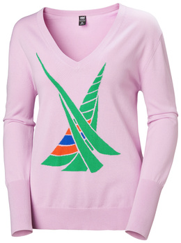 SWETER DAMSKI HELLY HANSEN W SALT SUMMER KNIT BRIGHT BLUE (34452)