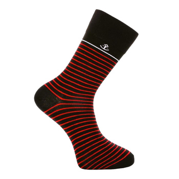 SKARPETY  MĘSKIE MORAJ CML400 PASY  CZARNE