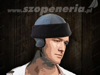 CZAPKA POLAROWA ROZM.XXL (ROZM.60) NIEBIESKA