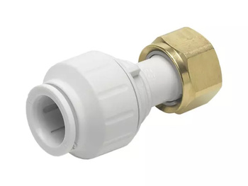 ZŁĄCZKA WODY 15 MM PROSTA Z NAKRĘTKĄ 1/2" - JOHN GUEST PEMSTC1514