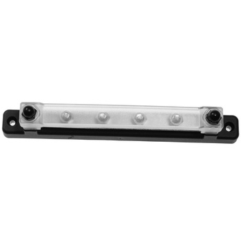 SZYNA DYSTRYBUCYJNA 4, 130A AC/ 150A DC, MAX NAPIĘCIE 300V AC, 48V DC