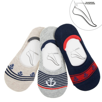 SKARPETKI DAMSKIE  MORAJ  STOPKI MIX 12 PAR