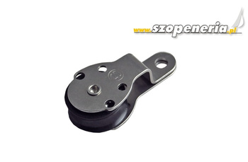 BLOK ZWROTNY 20 MM METALOWY ŁOŻYSKOWANY NA LINĘ 6 MM