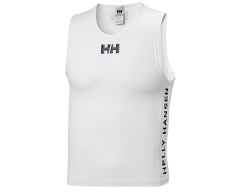 HELLY HANSEN KOSZULKA MĘSKA UPF50+ (34024) RASHVEST WATERWEAR BIAŁA