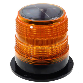 LAMPA OSTRZEGAWCZA SOLARNA, ŚWIATŁO POMARAŃCZOWE