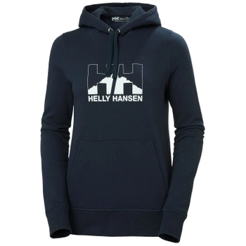 HELLY HANSEN BLUZA DAMSKA (62981) W NORD GRAPHIC PULLOVER HOODIE GRANATOWA