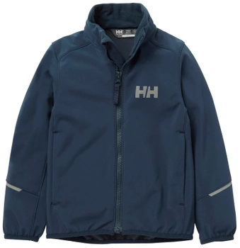 KURTKA DZIECIĘCA HELLY HANSEN JUNIORS' MARKA SOFTSHELL JACKET (40514)  GRANATOWY