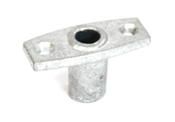 GNIAZDO DULKI DO WIOSŁA OCYNKOWANE 15x85 MM - SOLIDNE MOCOWANIE DO ŁODZI