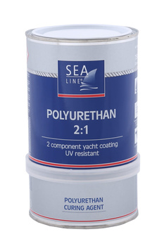 SEA LINE FARBA JACHTOWA POLIURETANOWA BIAŁA - 0,75L.