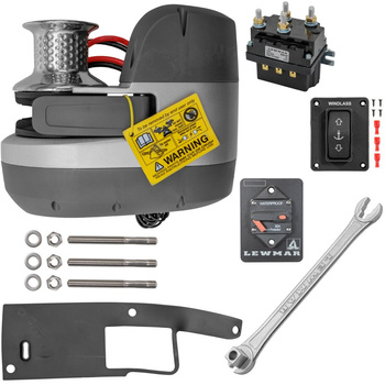 WINDA HX1 - 12V - 500W - 8MM - IP67 - KABESTAN - KOMPLET