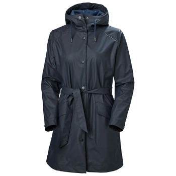 HELLY HANSEN PŁASZCZ DAMSKI PRZECIWDESZCZOWY (53252) KIRKWALL II RAINCOAT GRANATOWY