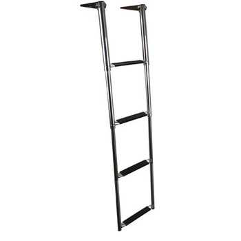 DRABINKA TELESKOPOWA 4 STOPNIE NIERDZEWNA 178 mm