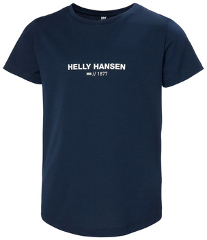 KOSZULKA DZIECIĘCA HELLY HANSEN UPF40+ JR ALLURE  (41815)  NAVY