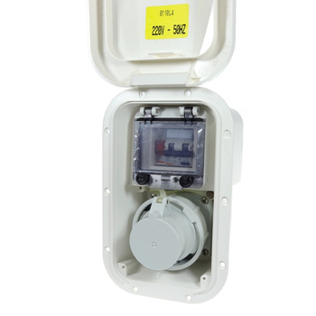 SKRZYNKA PRZYŁĄCZENIOWA 220V/32A (W) (X)