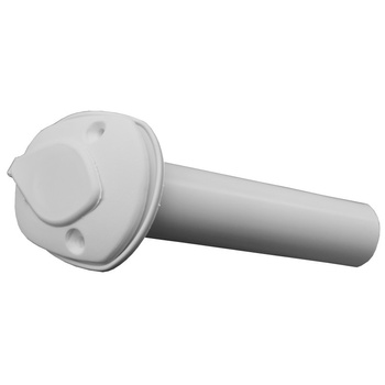 UCHWYT WĘDKI Z KORKIEM BIAŁY D40MM L230MM