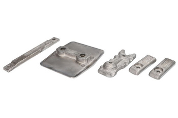 Zestaw anod TECNOSEAL (magnez, przeznaczenie: woda słodka) MERCURY