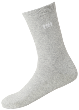 SKARPETY HELLY HANSEN 3-PAK (67482) EVERYDAY COTTON SOCK  JASNY POPIEL