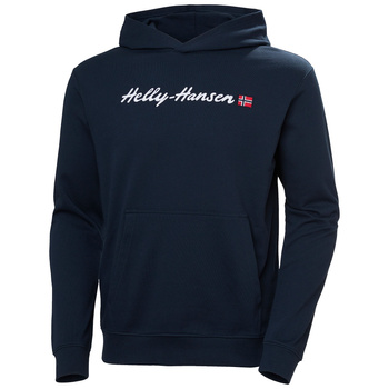 BLUZA MĘSKA HELLY HANSEN CORE GRAPHIC SWEAT HOODIE 53924 NAVY